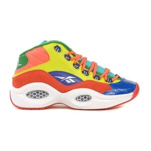 Reebok Classics Question Mid Color Explosion Allen Inversion Sneakers Size 6.5